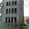 Side view of tower