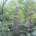 Closer view of obelisk