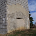 Rear view - former crematory