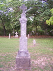 Tall Monument with Cross