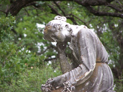 Even Closer View of Weeping Woman