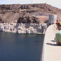 Lake Mead side of dam