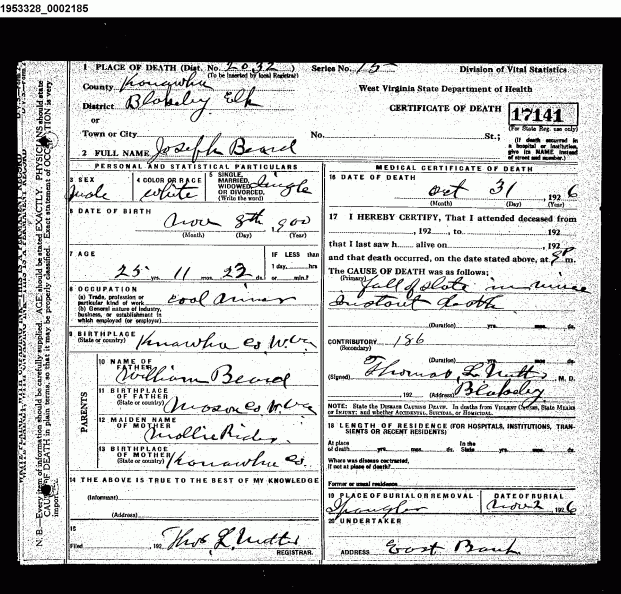 Joseph Beard - Death Certificate.gif