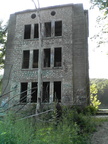 Side view of tower