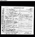 George William Young - Death Certificate