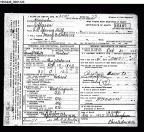 Mary Osborne - Death Certificate